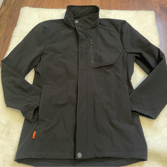 Icebreaker Legion Jacket Size Small Black Mens - Picture 2 of 5
